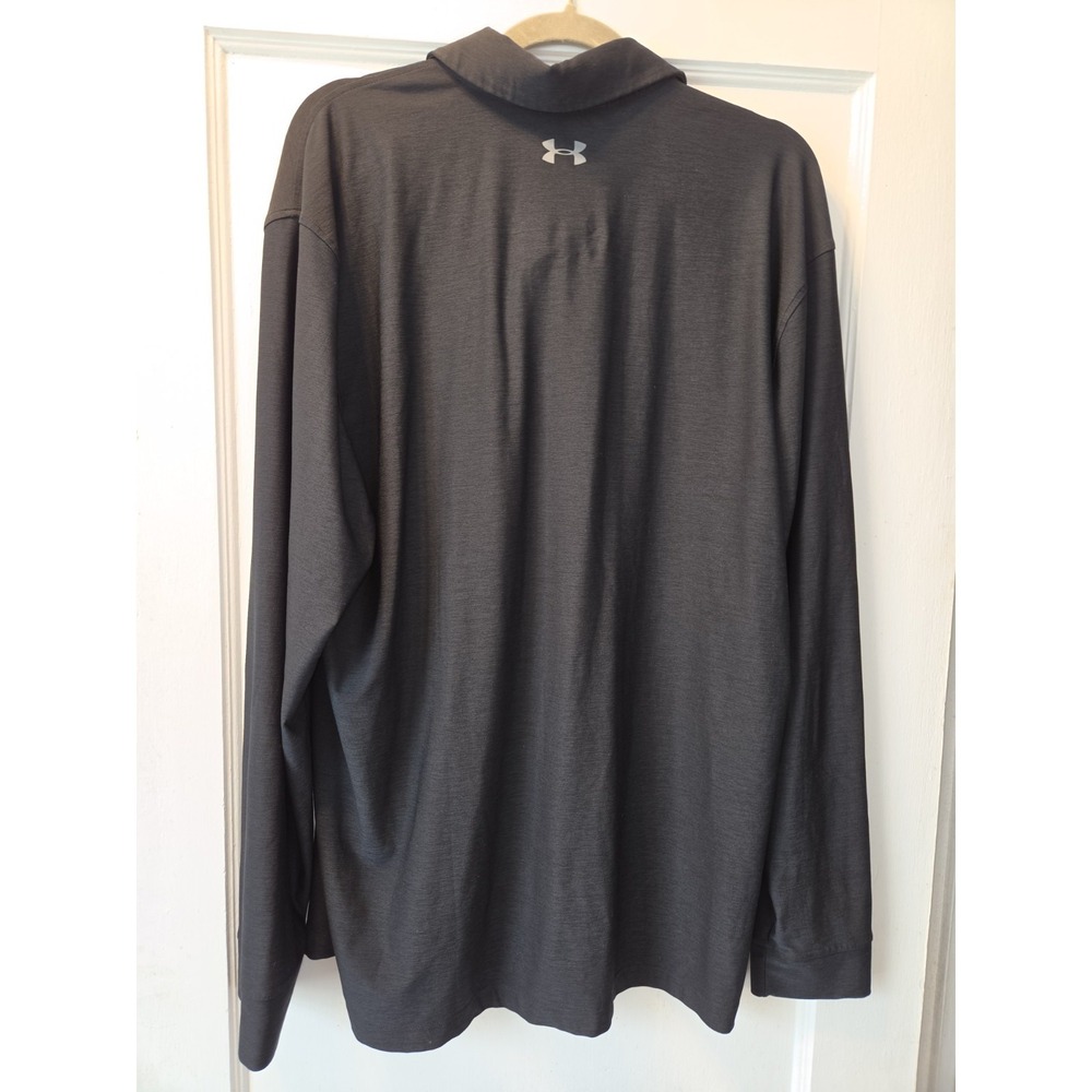 Under Arnour Long Sleeve Golf Polo. Buttons. XL - Picture 3 of 3